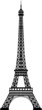 Tour Eiffel silhouette