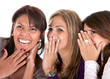 Girls gossiping