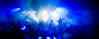 Panoramic photo of people hanging out at the concert Panoramic photo of people hanging out at the concert