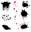 Vector pack of splatters II Vector pack of splatters II