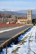 Neige sur Saint-Michel de Cuxa