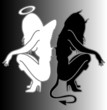 angel and devil