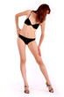 woman in bikini posing