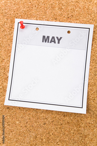 Photo: Blank Calendar Blank Calendar