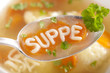 Nudelsuppe mit Nocken