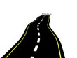 Illustration: road to success road to success