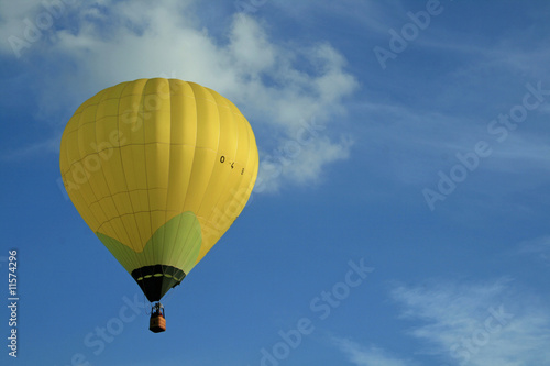 Heissluftballon Gelb Ballonfahrt Heissluftballon Gelb Ballonfahrt