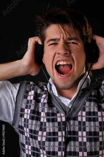 Photo: Listening music Listening music