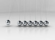 balancing balls Newton's cradle