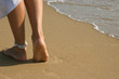 Legs on a beach Legs on a beach