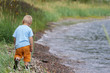 Boy walking