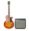 Electric guitar and amplifier Electric guitar and amplifier