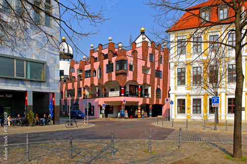 Photo: Hundertwasserhaus Magdeburg, grüne Zitadelle Hundertwasserhaus Magdeburg, grüne Zitadelle