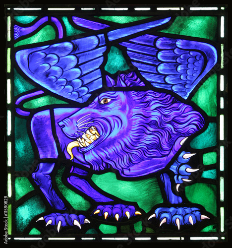 Photo: St. Mark's Winged Lion Evangelical Symbol St. Mark's Winged Lion Evangelical Symbol