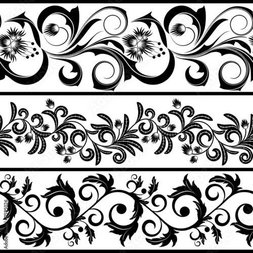 simple black and white borders. BLACK AND WHITE BORDERS