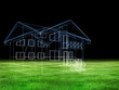 Illustration: house in herb house in herb