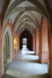 Silent medieval archway in Kuressaare Castle Saaremaa.