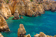 Algarve rock - coast in Portugal Algarve rock - coast in Portugal