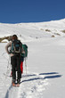 Skieurs de randonnée