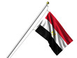Isolated Egyptian Flag