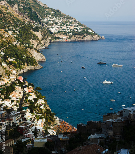 Photo: The coast between Positano and Praiano Vettica The coast between Positano and Praiano Vettica