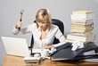 Photo: Business Lady with a Hammer Business Lady with a Hammer
