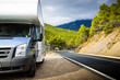 Motor Home Near The Road