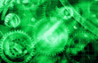 Green Machinery Background