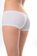 woman back in white panties woman back in white panties