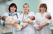newborn in childbearing centre