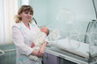 newborn in childbearing centre