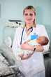 newborn in childbearing centre
