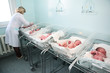 newborn in childbearing centre