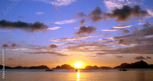 Sunset in the Philippines Sunset in the Philippines