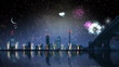 City fireworks