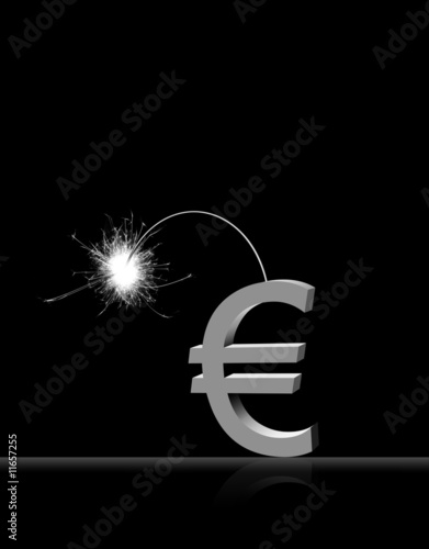 Illustration: Euro bomb Euro bomb