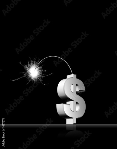 Illustration: Dollar Bomb Dollar Bomb