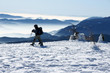 Photo: winter trekking in the alps winter trekking in the alps