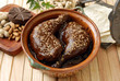 Mole poblano con pollo Mole poblano con pollo