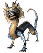 Proud Smiling Asian Dragon