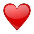 red aqua heart