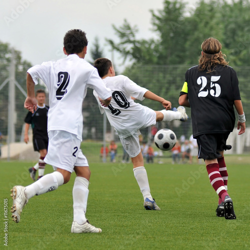 Photo: boys playing football boys playing football