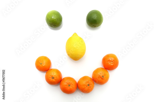 Happy fruit face Happy fruit face