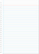 Vector: Torn blank notebook paper Torn blank notebook paper