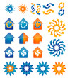 Icons for air conditioning Icons for air conditioning