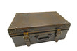 Old case isolated against a white background