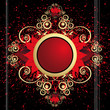 Flower vintage background
