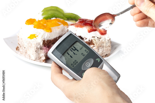 Photo: Glucometer Glucometer