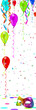 Party, Fete, Karneval, Geburtstag - Einladungskarte Party, Fete, Karneval, Geburtstag - Einladungskarte
