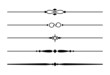 5 Dividers, Trennlinien und Zierlinien mit Ornamenten #1